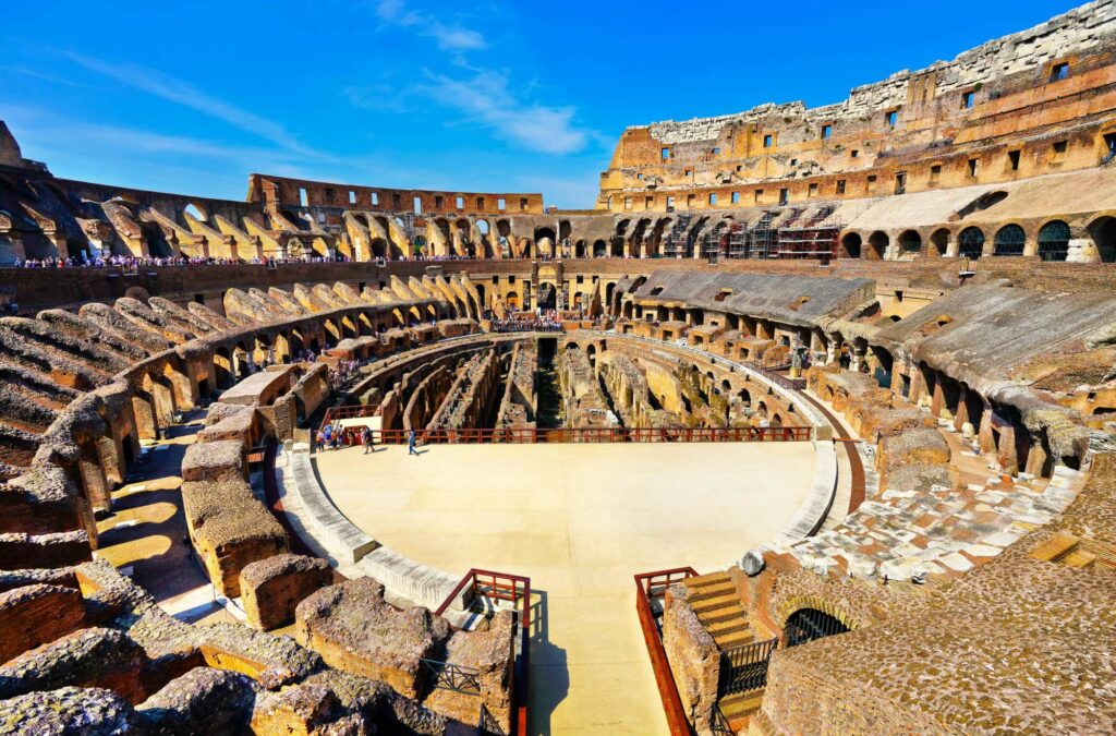 Colosseum with Gladiators Arena and Ancient Rome guided tour