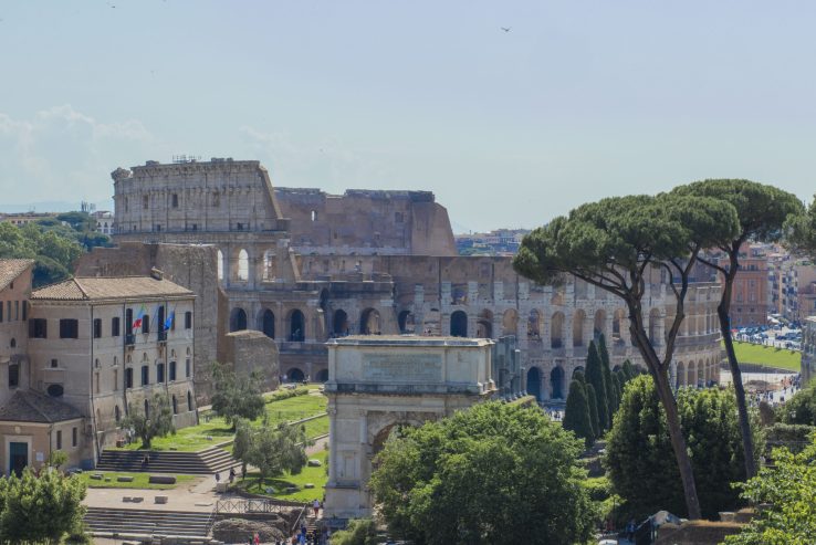 vista desde el palatino